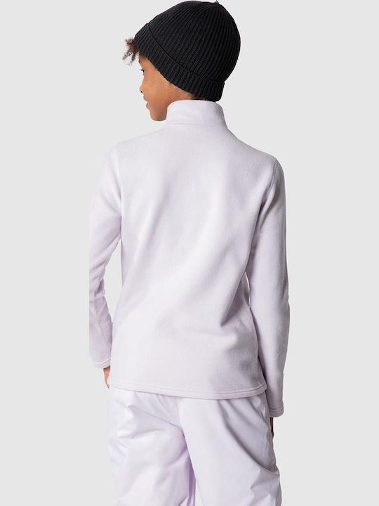 Kids' Shirt Long Sleeve Lilac Glacier 1/4 Zip