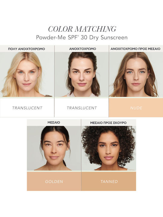 Jane Iredale Powder-Me SPF® Dry Sunscreen Комплект за грим за лице SPF30 Загоряла 3 броя