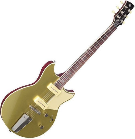 Yamaha Revstar RSP02T Electric Guitar SG with HH Pickup Configuration Crisp Gold with Case