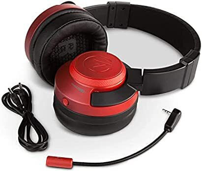 PowerA Fusion Over Ear Gaming Headset cu conexiune 3,5mm Crimson Fade