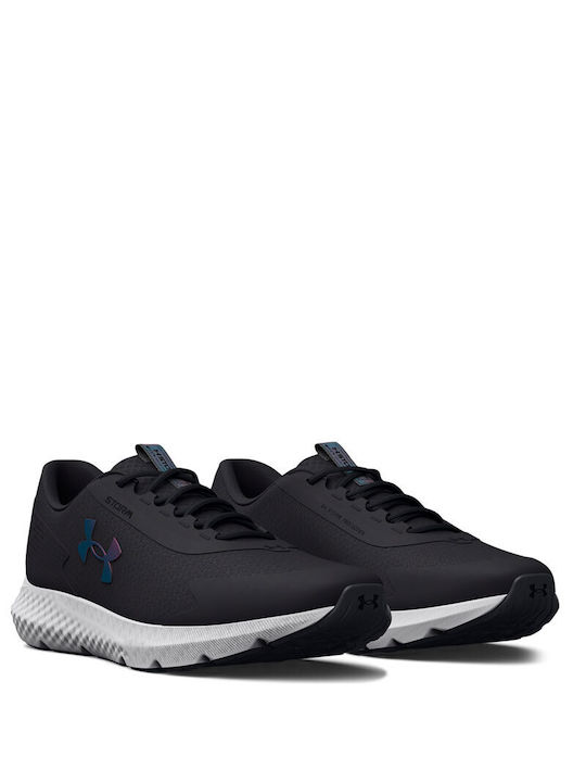 Under Armour Charged Rogue 3 Storm Ανδρικά Αθλητικά Παπούτσια Running Jet Gray / Petrol Blue