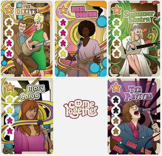 Board Game Come Together for 1-6 Players 14+ Years Old (EN) Chilifox Games