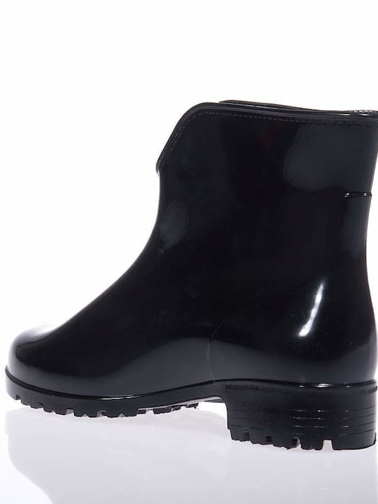 Adam's Shoes Leather Women's Ankle Boots Black