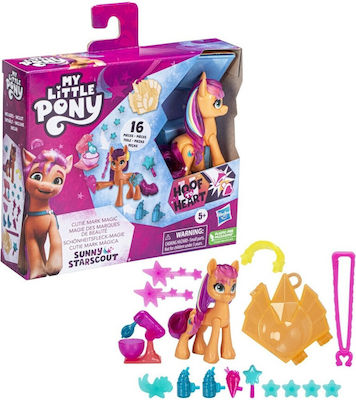 Hasbro Jucărie Miniatură Cutie Mark Magic Sunny Starscout My Little Pony pentru 5+ Ani (Diverse modele) 1 buc