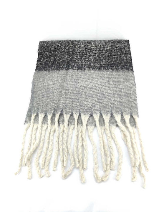 Verde Women's Wool Scarf Black