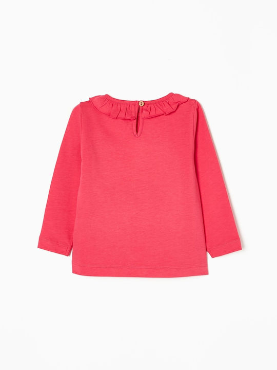 Zippy Kids Blouse Long Sleeve Fuchsia