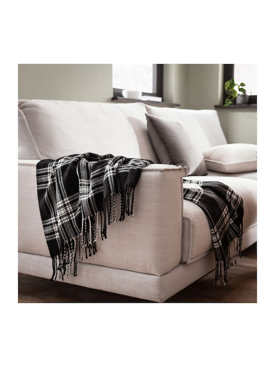 Gofis Home Bjorn Blanket for Sofa with Fringes 130x170cm