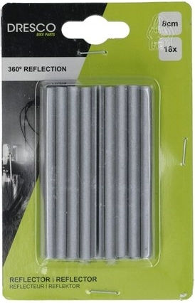Dresco Bicycle Reflector Reflective Spokes