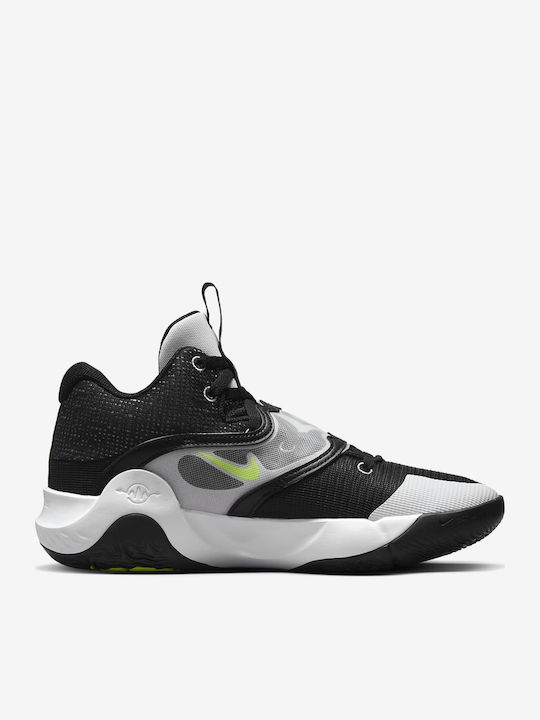 KD Trey 5 X Ψηλά Μπασκετικά Παπούτσια Black / Volt / White