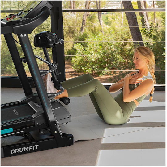 Cecotec DrumFit WayHome 1600 Obelia Pro Ηλεκτρικός Αναδιπλούμενος Διάδρομος Γυμναστικής