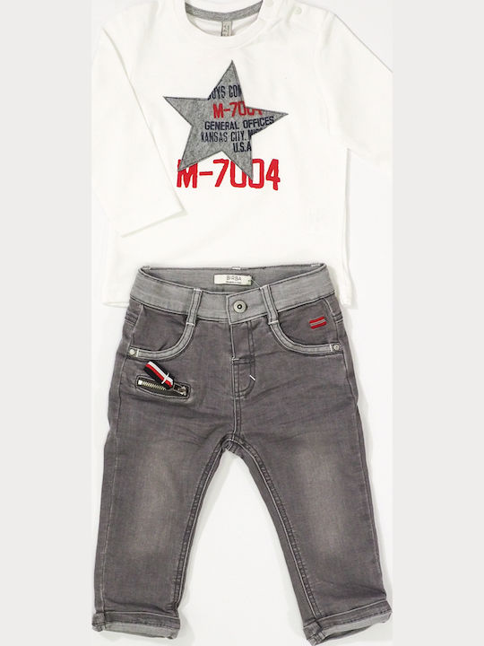 Birba Trybeyond Kinder-Jeanshosen Grau