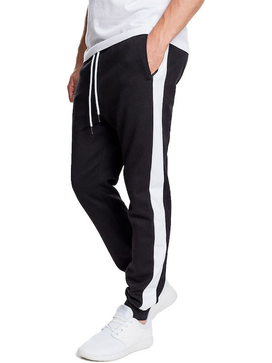 Pantaloni de trening cu Elastic Negru