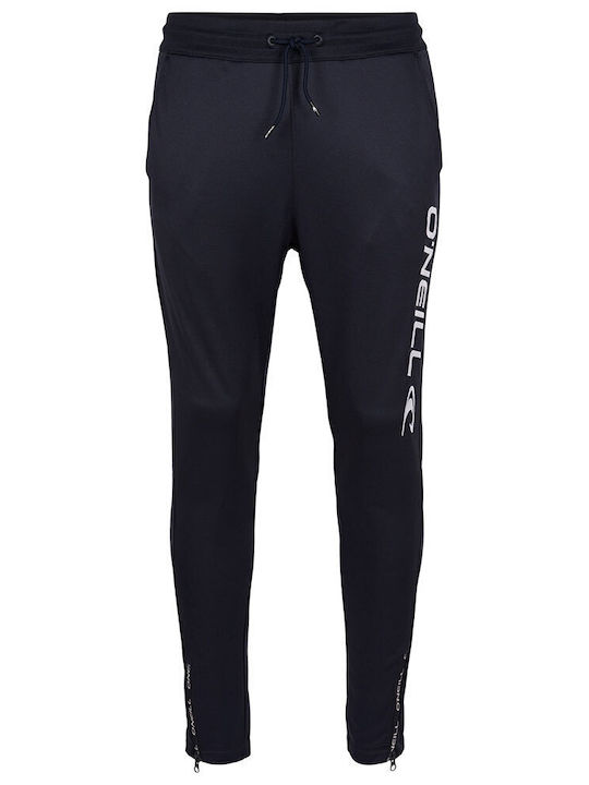 Jogginghose Glänzend mit Gummizug Marineblau