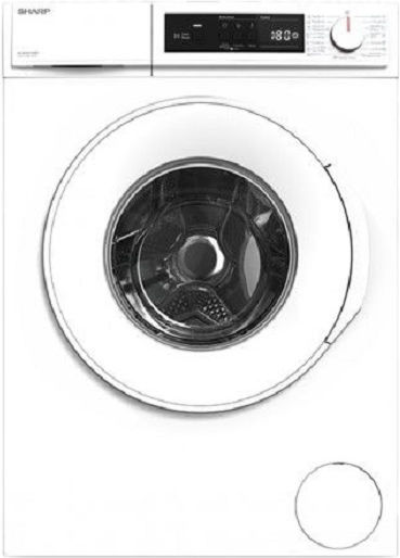 Sharp Πλυντήριο Ρούχων 6kg 1000 Στροφών ES-NFA6101WD-ES