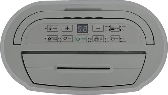 Morris MDB-16162HIWC Luftentfeuchter mit Kompressor Ionisator und Wi-Fi 16lt Braun