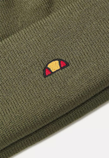 Thar Beanie Beanie with Rib Knit in Khaki color