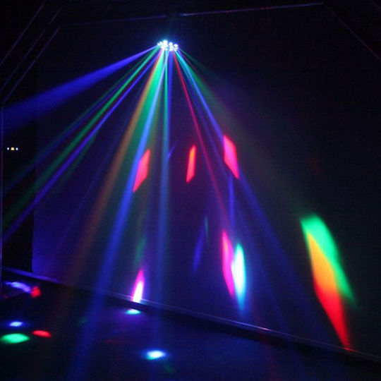Atomic4DJ Bewegtes Licht LED Mushroom EC RGB