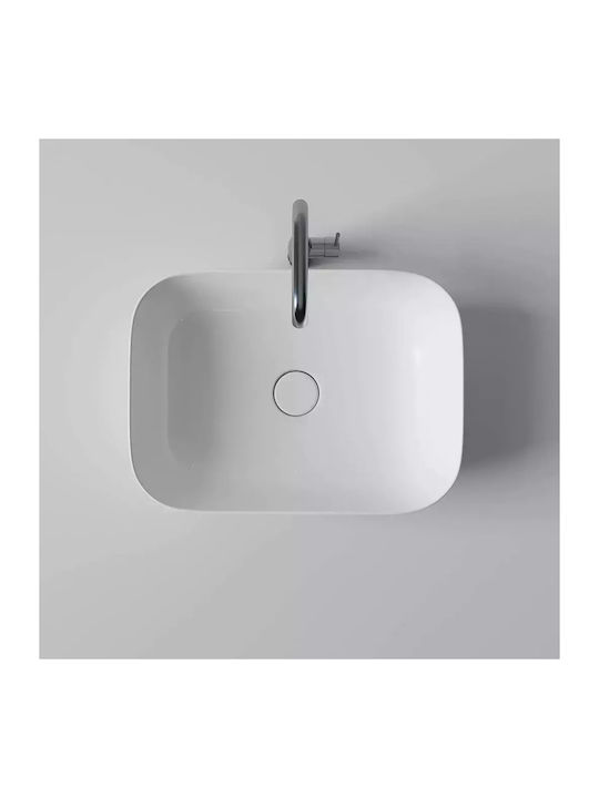 Soncera Sofia 01 Countertop Sink Porcelain 50x36.5x14.5cm White