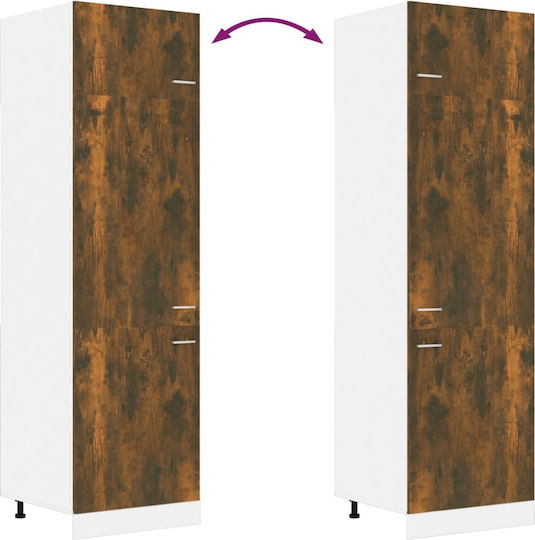 Kitchen Column Brown 60x57x207pcs