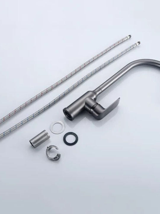YY80-2C Kitchen Faucet Grey