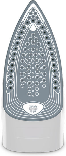 Tefal Express Steam Steam Iron 2400W with Ceramic Plate and Continuous Steam Supply 35g/min