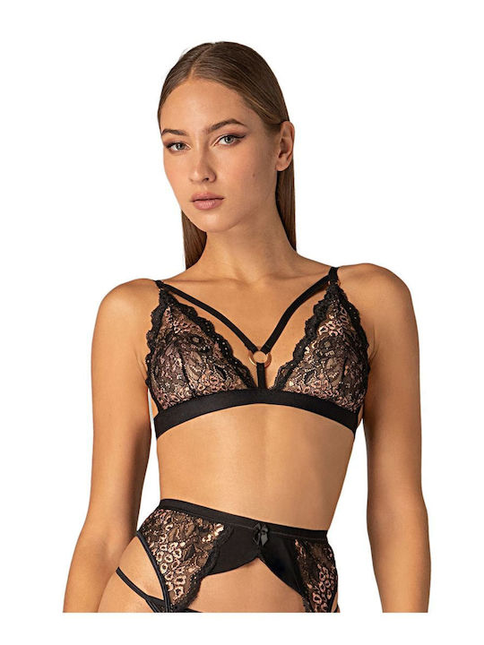 Milena by Paris Women's Bralette Bra Black