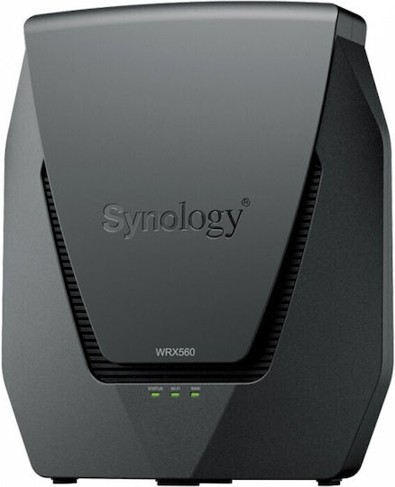 Synology WRX560 Drahtlos Router Wi-Fi 6 mit 4 Anschlüssen Gigabit Ethernet