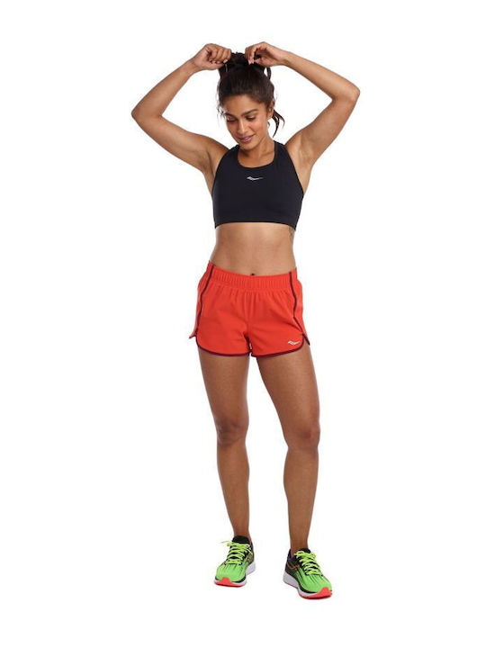 Skyrocket Women's Sports Bra without Padding Black