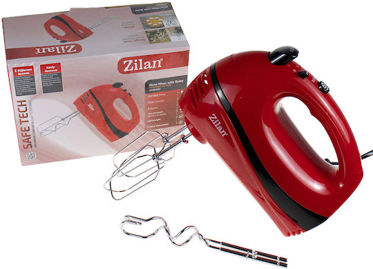 Zilan Mixer Handmixer 300W Rot
