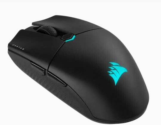 Corsair Katar Elite Безжична RGB Геймърска Мишка 26000 DPI Черен
