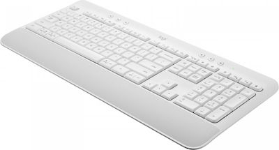 Logitech Signature K650 Kabellos Bluetooth Nur Tastatur Englisch US Off-White