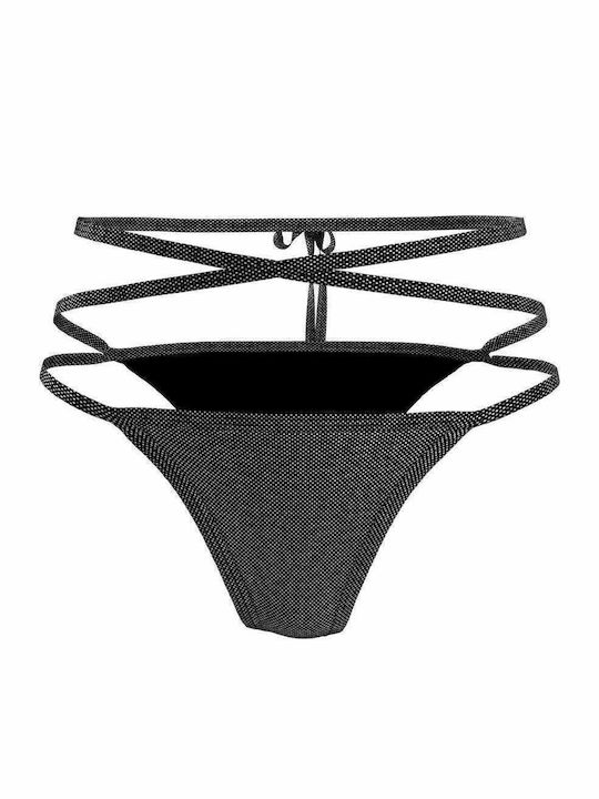 Bikini Slip Μαύρο