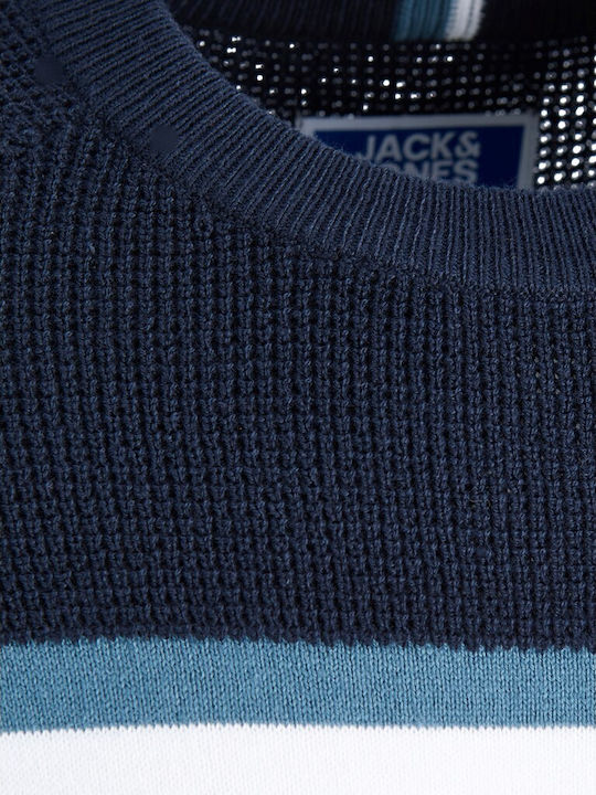 Jack & Jones Παιδικό Πουλόβερ Μακρυμάνικο Navy Μπλε