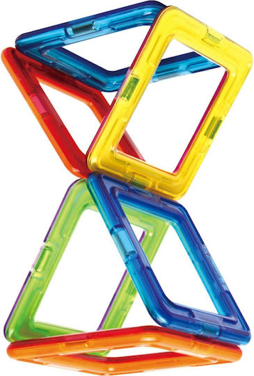 Magformers Μαγνητικό Παιχνίδι Κατασκευών Τετράγωνα για Παιδιά 3+ Ετών