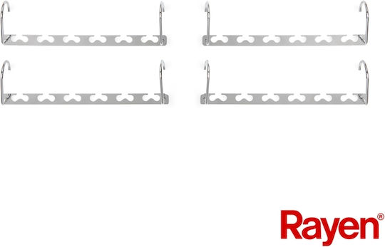 Rayen Clothes Hanger Silver 2018.01 4pcs