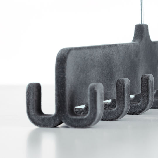 Rayen Wardrobe Hanger for Belts Plastic Gray 2204.01 1pcs
