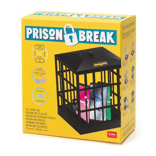 Legami Milano Phone Jail Prison Break in Black Color PHJ0001