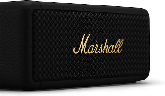 Marshall Emberton II Waterproof Bluetooth Speaker 20W with Battery Life up to 30 hours Black Brass