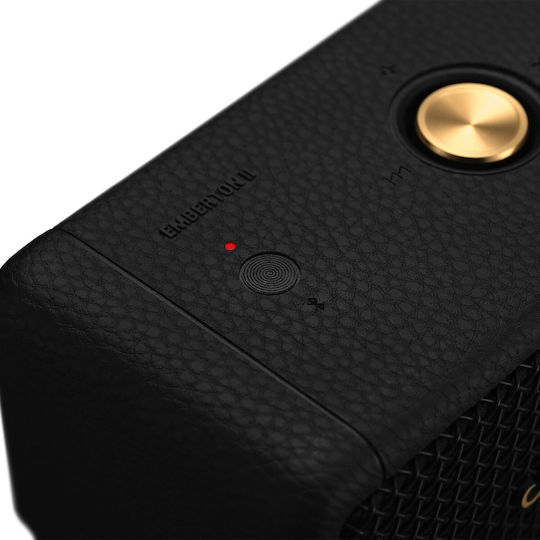 Marshall Emberton II Waterproof Bluetooth Speaker 20W with Battery Life up to 30 hours Black Brass