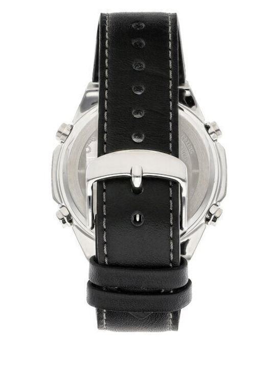 Casio Edifice Ρολόι Μπαταρίας με Δερμάτινο Λουράκι Casio Edifice Ρολόι Μπαταρίας με Δερμάτινο Λουράκι