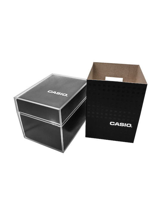 Casio Dress Analog Watch Battery with Metal Bracelet Navy / Silver