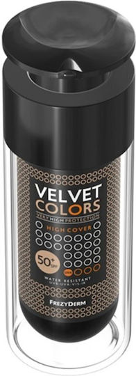 Frezyderm Velvet Colors Liquid Foundation SPF50 30ml