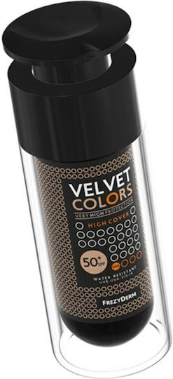 Frezyderm Velvet Colors Liquid Foundation SPF50 30ml