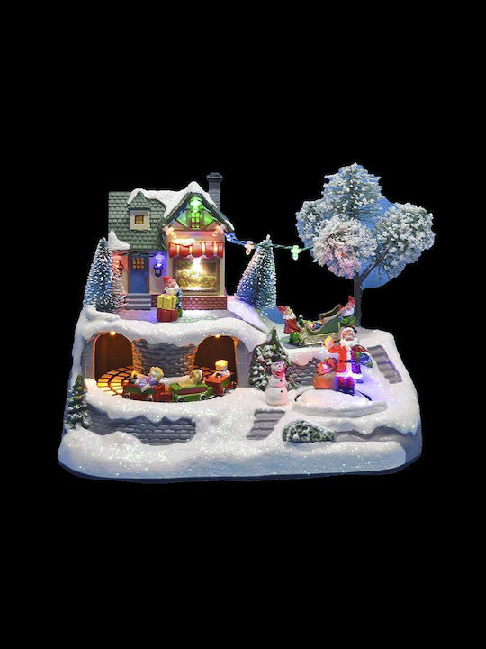 XMASfest Christma Lighted Decorative Decorative Scenery Battery with Motion 93-2370