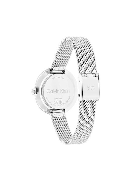 Calvin Klein Uhr mit Silber Metallarmband