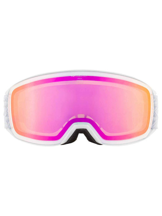 Alpina Nakiska Q-lite Μάσκα Σκι & Snowboard Ενηλίκων με Φακό Καθρέπτη