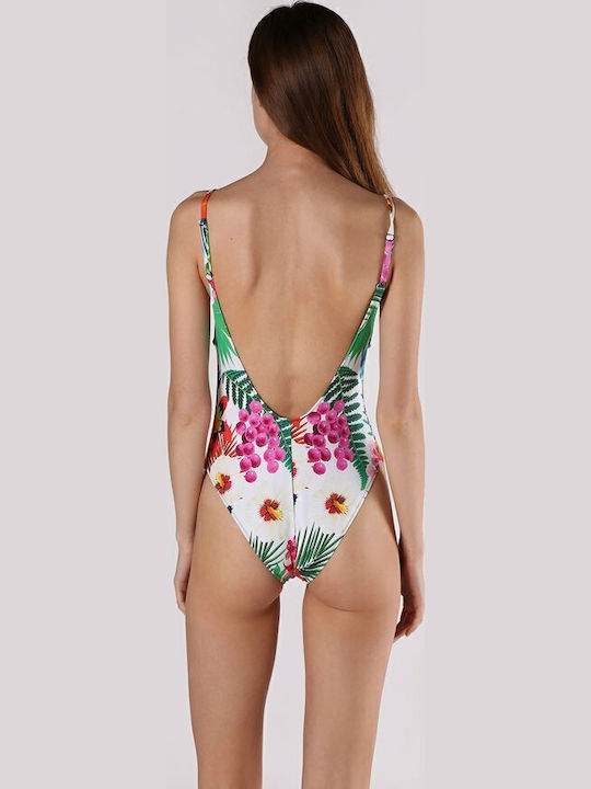 Tropic Costum De Baie Întreg Floral