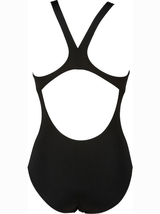Athletic One-Piece Swimsuit Black