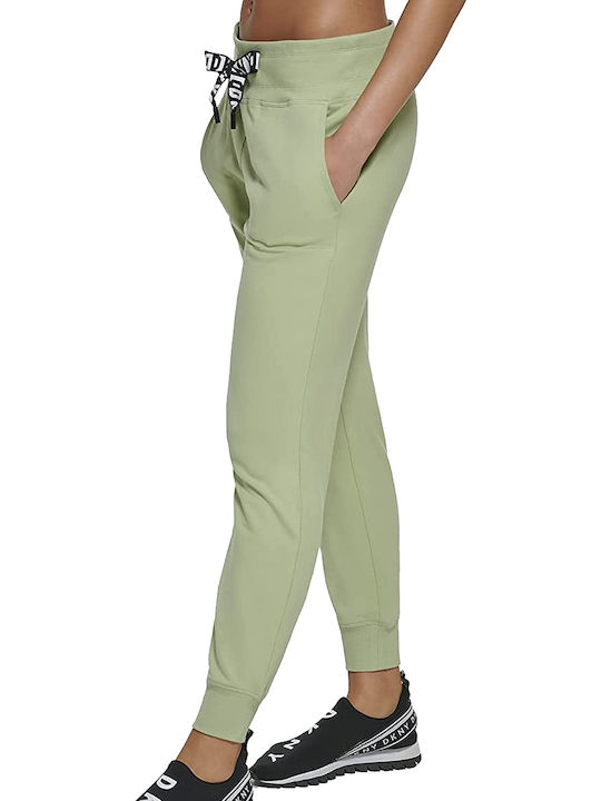 High Waist Sweatpants Jogger Green