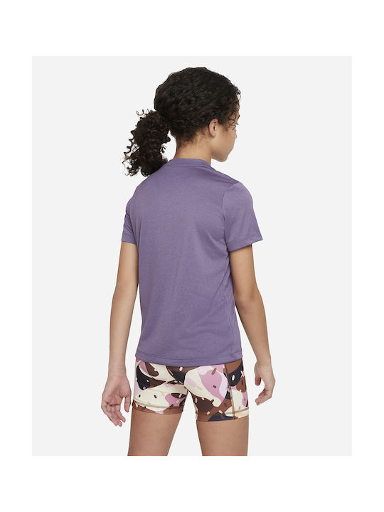 Nike Kids T-shirt Lilac Dri-Fit